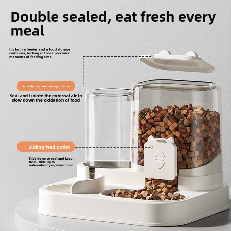 Automatic Cat Feeder and Water Dispenser