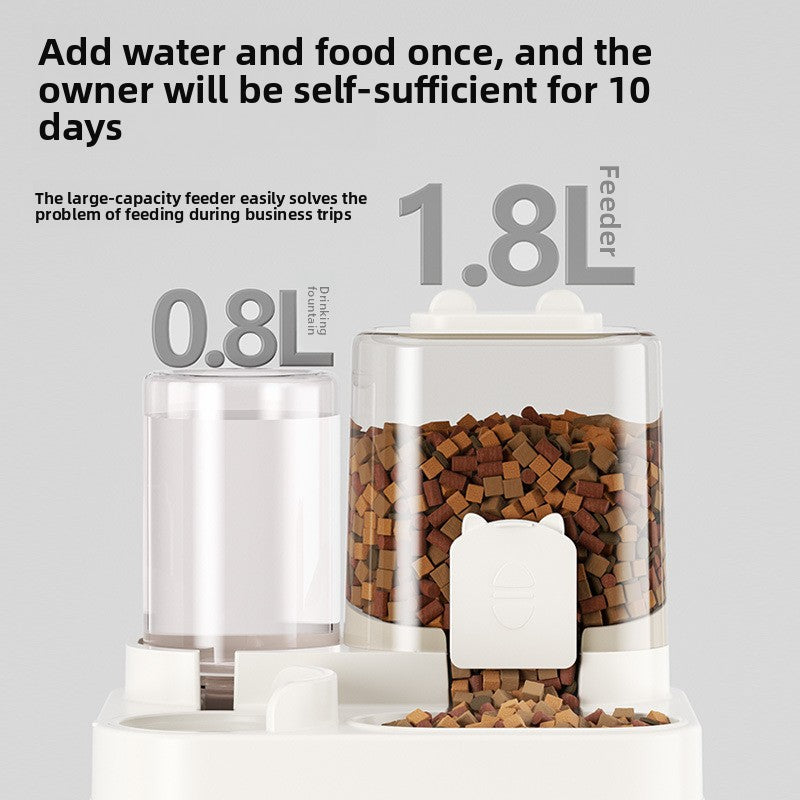 Automatic Cat Feeder and Water Dispenser