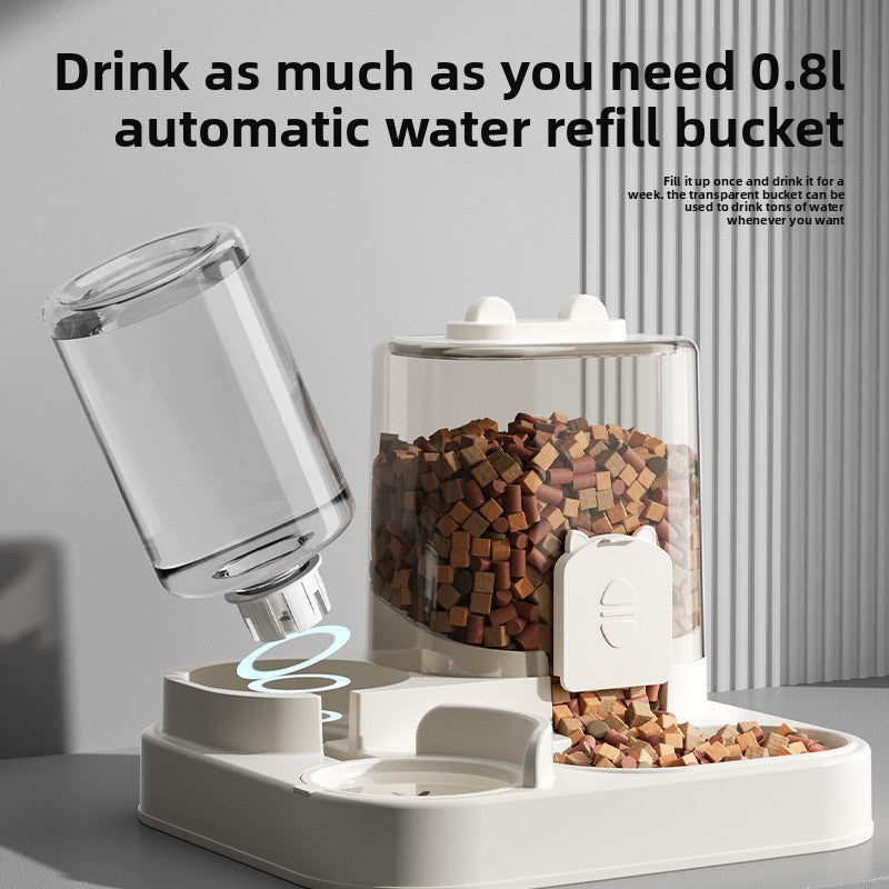 Automatic Cat Feeder and Water Dispenser
