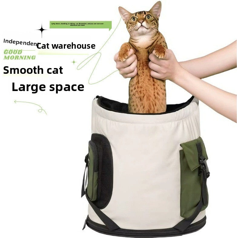 Front-Carry Pet Backpack with Bubble Window
