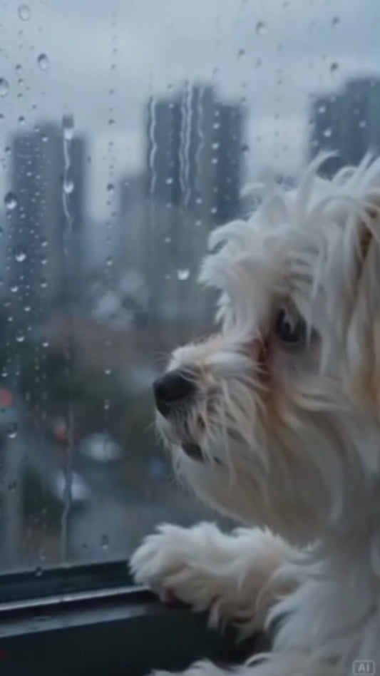 Hot Selling Transparent Pet Supplies Adjustable Pet C Type Umbrella